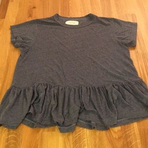 The Ruffle Tee by The Great.